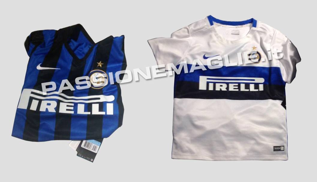 Le maglie dell&#39;Inter 2015-16 pubblicate da Passionemaglie.it. Il club e Nike non confermano l&#39;anteprima